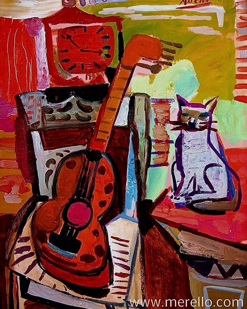 jose-manuel-merello.-la-guitarra-del-cantaor.mix-media-canvas
